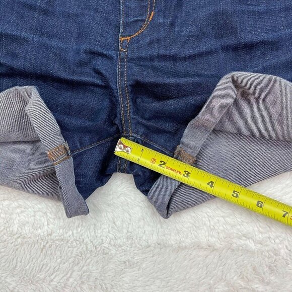 Joe's Jeans Muse Fit Jean Shorts 28 Cuffed Dark Denim - Picture 6 of 6